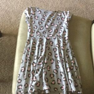 Cute leopard print dress